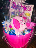 Kids Pepper Pig themed Candy/Activity Basket