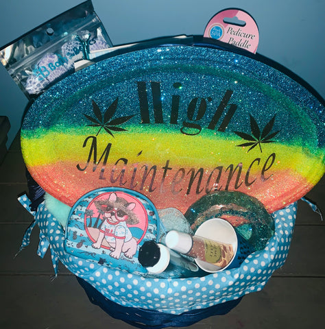 4/20 Themed Candy Baskets